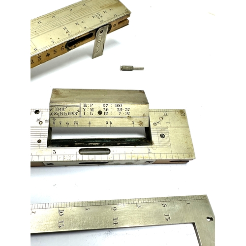 568 - Fine rare early 19th century folding  measure scientific instrument complete measures approx 18cm wh... 