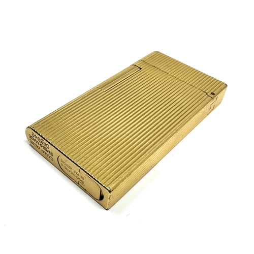 571 - Caran d'Ache cigarette Lighter - Gold Plated