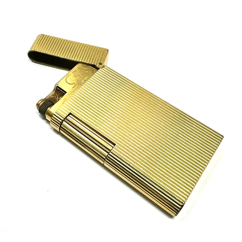 571 - Caran d'Ache cigarette Lighter - Gold Plated