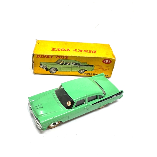 499 - Original Boxed Dinky Toys No.191 Dodge Royal Sedan ( 1959- 64)