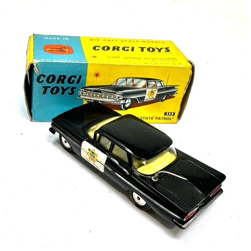 504 - Corgi 223 Chevrolet State Patrol In Original Box