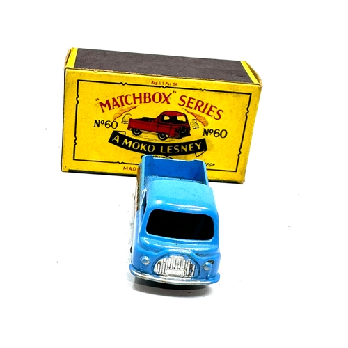 511 - Lesney Moko Matchbox No 60 - Morris J2 Pick up original boxed