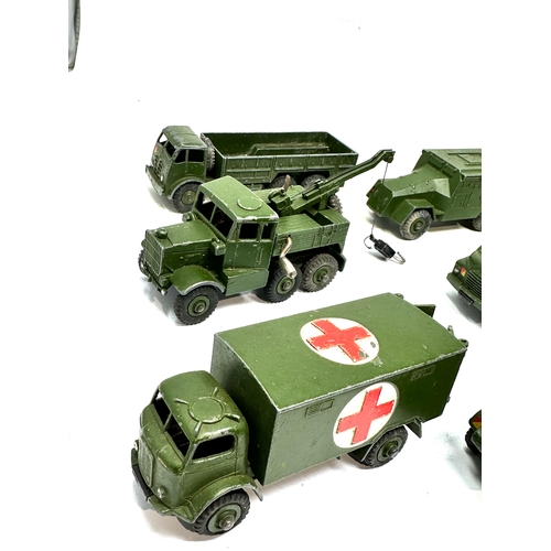 518 - Selection of Dinky military vehicles