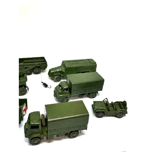 518 - Selection of Dinky military vehicles