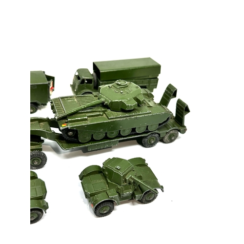 519 - Selection of Dinky military vehicles