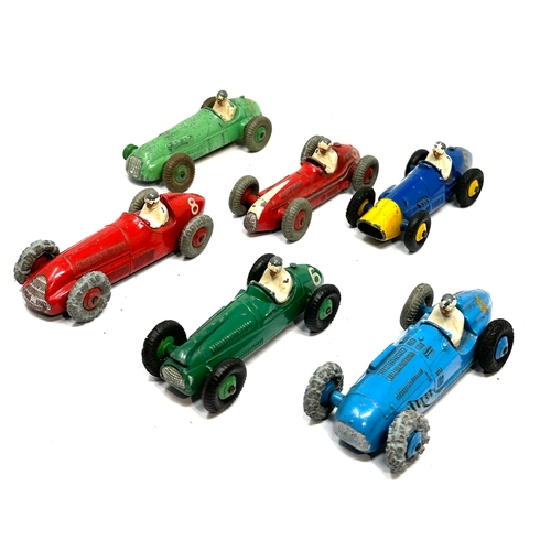 522 - 6 dinky racing cars