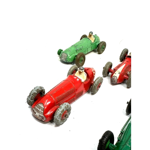 522 - 6 dinky racing cars