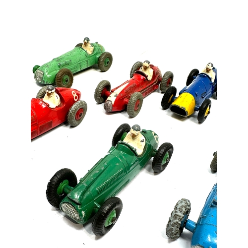 522 - 6 dinky racing cars