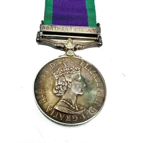 455 - original boxed 1962 Campaign Service Medal To Northern Ireland to 24193102 dvr .r.a.cook RCT