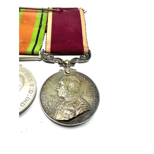 457 - ww1 & ww2 medal group inc silver war medal long service & good conduct medal ww2 pair to 19127 spr w... 