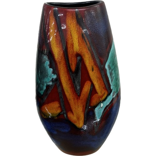 541 - Poole Pottery Graffiti small Manhattan vase, overall height 26cm, good overall condition