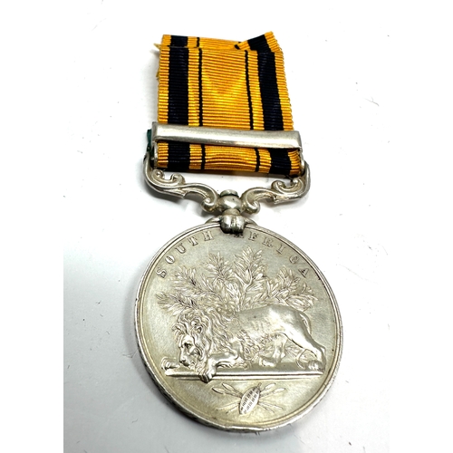 467 - Rare south africa zulu medal 1877-8-9 bar to 460, pte.j.thomas 1/24th foot un-researched