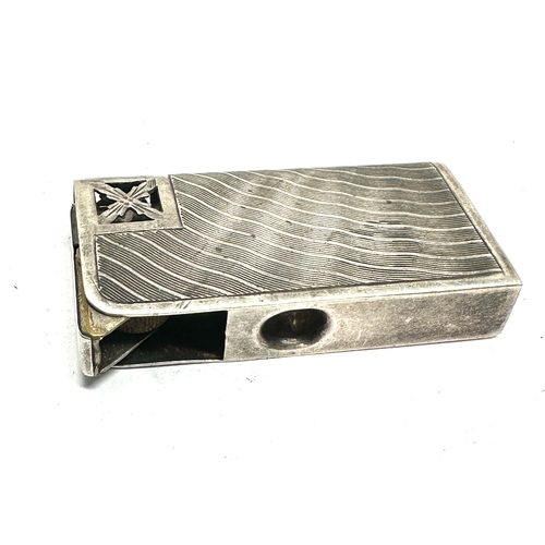 548 - rare Vintage  silver dunhill unity cigarette lighter