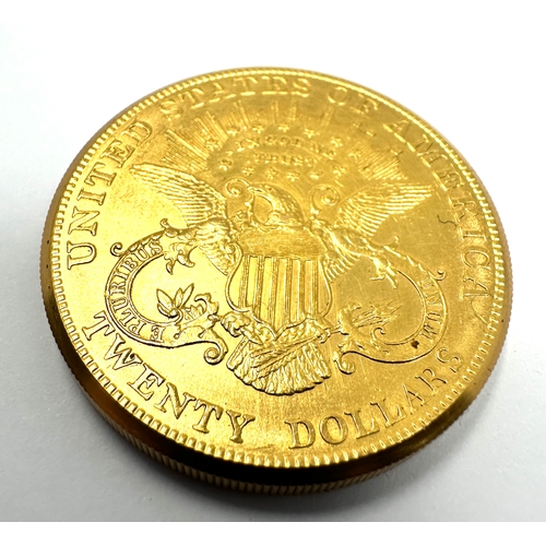 98 - Jaeger le cultre  18K Yellow Gold Twenty Dollar Coin Watch - Manual winding. 18K Yellow gold coin ca... 