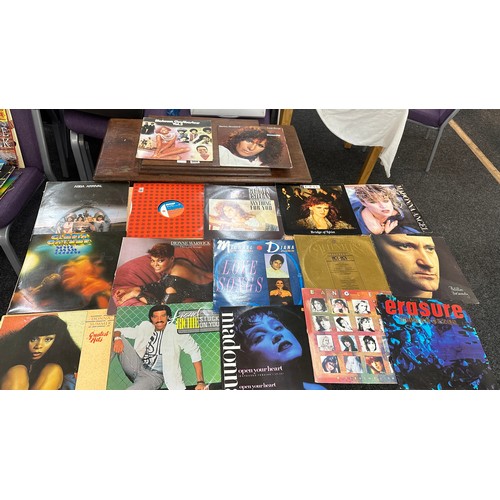 78 - Selection of LPs to include Motown, Madonna etc