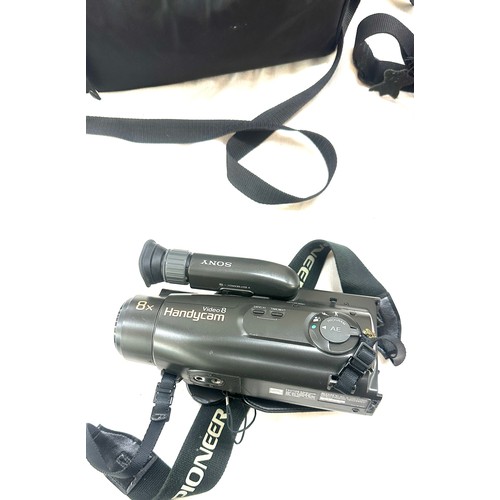 48 - Panasonic model NV-GS1B digital video camera and a Sony camera recorder AC-V25 - both untested