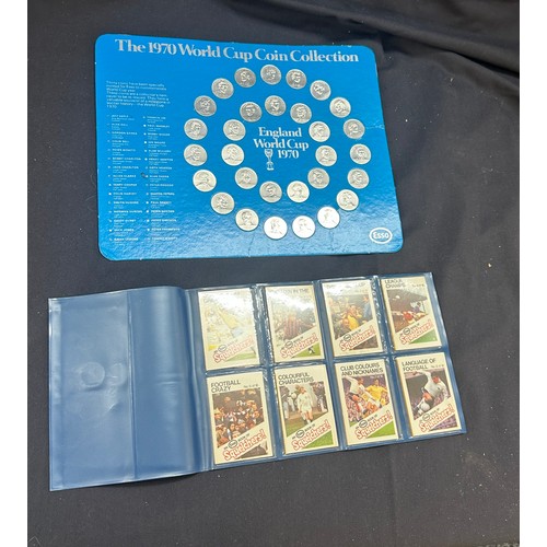 73 - 1970 World Cup coin collection by Esso and Esso cards