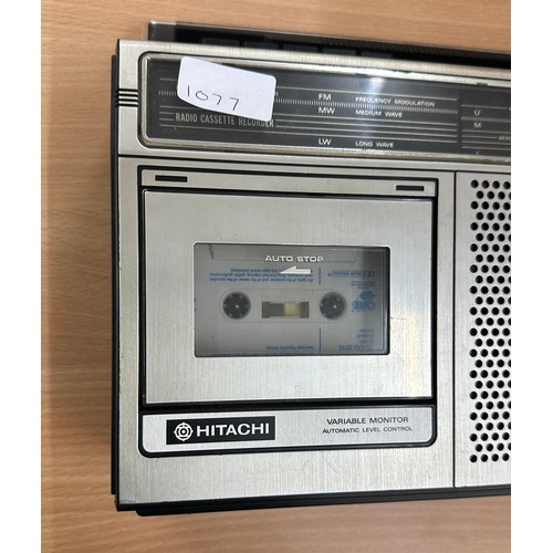 5 - Hitachi TRK5601lR tape player, no leads, untested