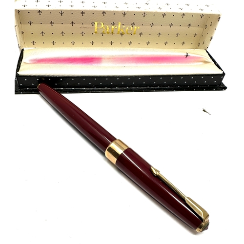 444 - Vintage boxed Parker fountain pen