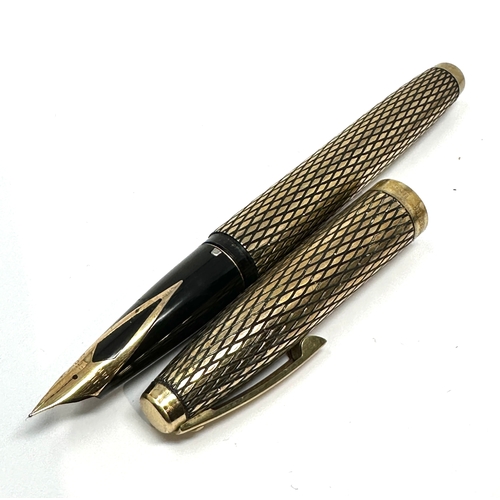 449 - Vintage 14ct gold nib sheaffer fountain pen