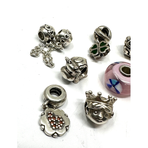 269 - 8 silver pandora charms