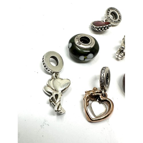 270 - 8 silver pandora charms