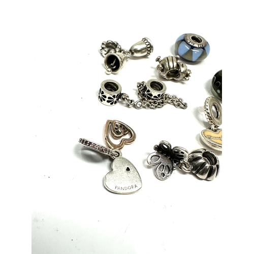 271 - 8 silver pandora charms