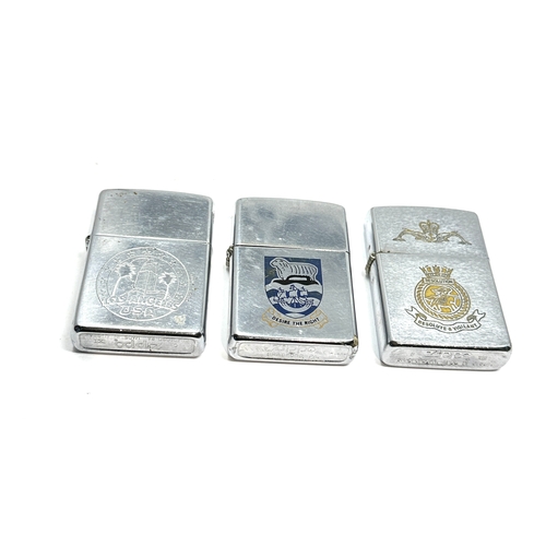 472 - 3 Zippo lighters los angeles falkland islands 1982 resolution