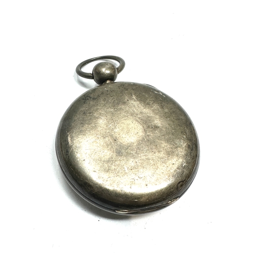 415 - Antique open face pocket watch Jonathan jackson Liverpool the watch will tick when shaken but tops k... 