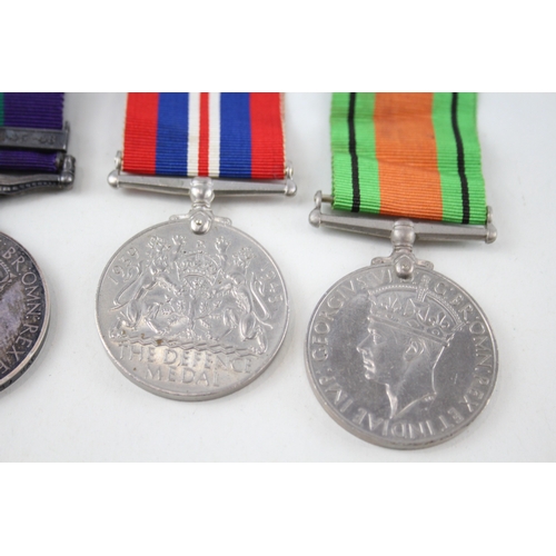 374 - WW2 GV.I G.S.M Palestine 1945-48 Medal Group inc Italy Star