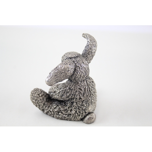 40 - .925 sterling filled rabbit ornament