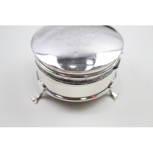 52 - .925 sterling Jewellery / trinket box