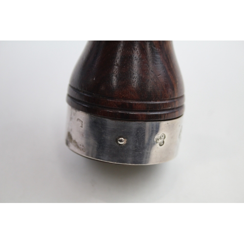 53 - .925 sterling banded pepper mill