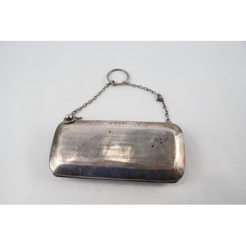 62 - .925 sterling ladies coin purse / bag