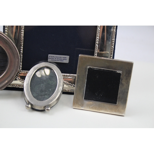 81 - 5 x .925 sterling silver photograph frames