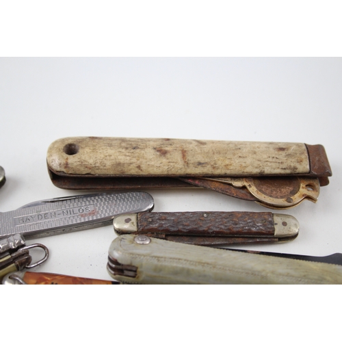 493 - 15 x Vintage Assorted Pocket KNIVES