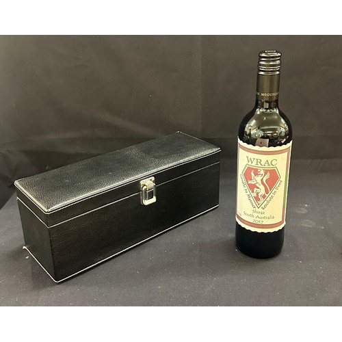 605 - Cased sealed Wrac Shiraz South Australia 2012