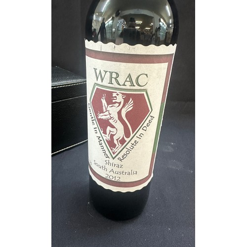 605 - Cased sealed Wrac Shiraz South Australia 2012