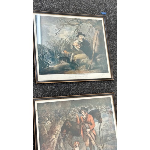 68 - Selection of vintage framed prints largest measures approx 17 inches wide by 15 tall