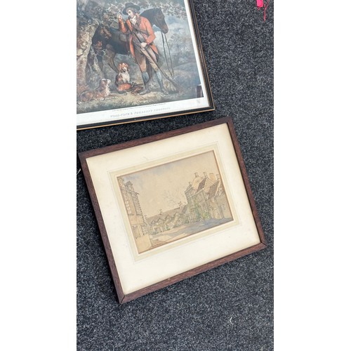 68 - Selection of vintage framed prints largest measures approx 17 inches wide by 15 tall