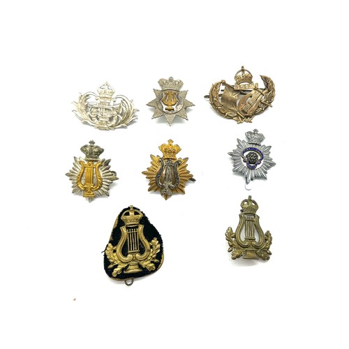 585 - Selection of Military musician badges