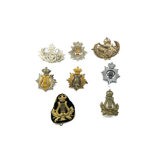 585 - Selection of Military musician badges