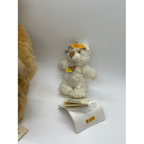 1 - 2 Steiff teddy bears includes 660337 and 110139