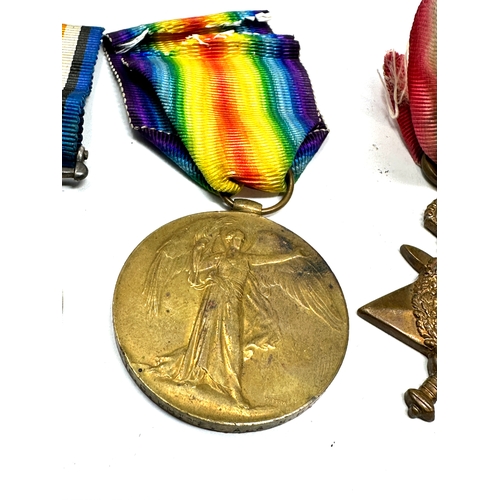 361 - ww1 trio medal K.I.A s-6211 pte d.white Argyll and Sutherland Highlanders k.i.a 25-9-15