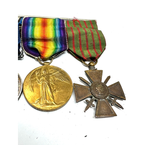 364 - ww1 medal group K.I.A s/5443 charles evans 10th rifle brigade kia 18th -9-16