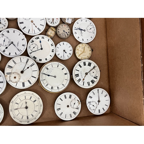 410 - Large quantity of antique & vintage wristwatch & pocket watch movements