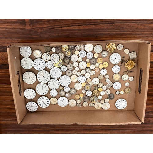 410 - Large quantity of antique & vintage wristwatch & pocket watch movements