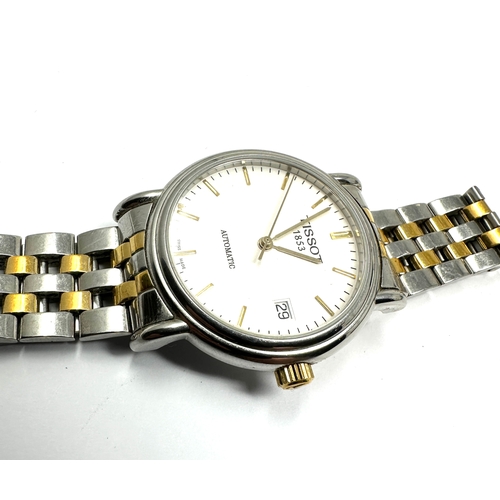 435 - Tissot 1853 automatic gents wristwatch the watch is ticking