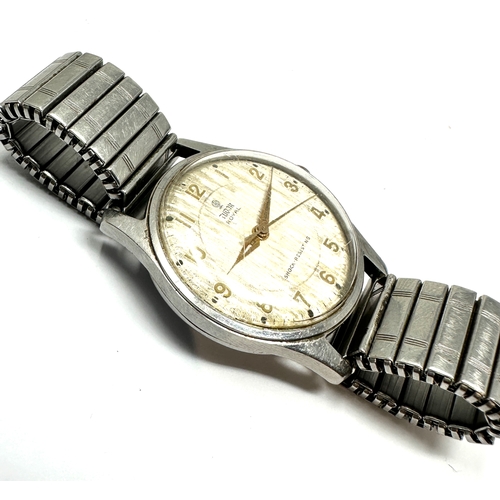 436 - vintage 1960s tudor royal presentation wristwatch s/steel the watch is ticking