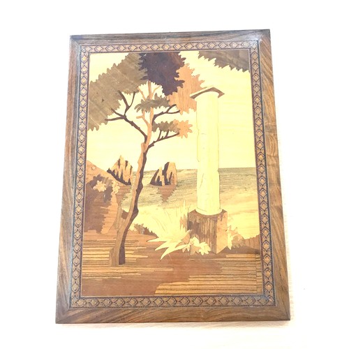 90 - 2 wooden detailed plaques, Height 15 inches, width 11.5 inches